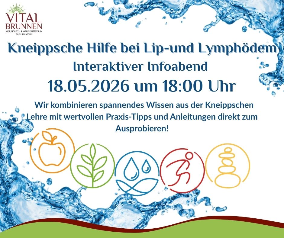 Bild zur Veranstaltung: Kneippsche Hilfe bei Lip- und Lymphödem